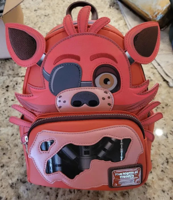 FNAF Five Nights At Freddy's NYCC Loungefly Foxy Lenticular Mini
