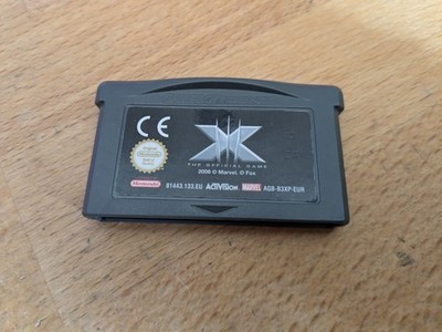 X-Men The Official Nintendo GameBoy Advance GBA