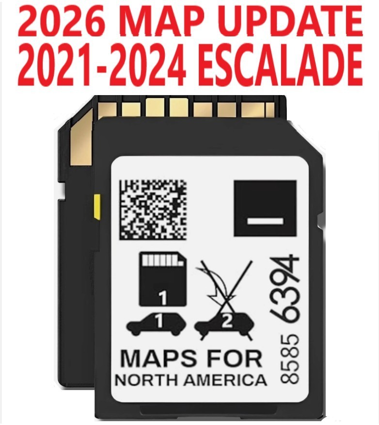 *BRAND NEW* 2026 MAP UPDATE FITS 2021-2024 ESCALADE -Navigation SD Card 85856394