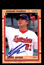 Signed Baseball Card Auto Kevin Jepsen 2008 Grandstand Arkansas Travelers