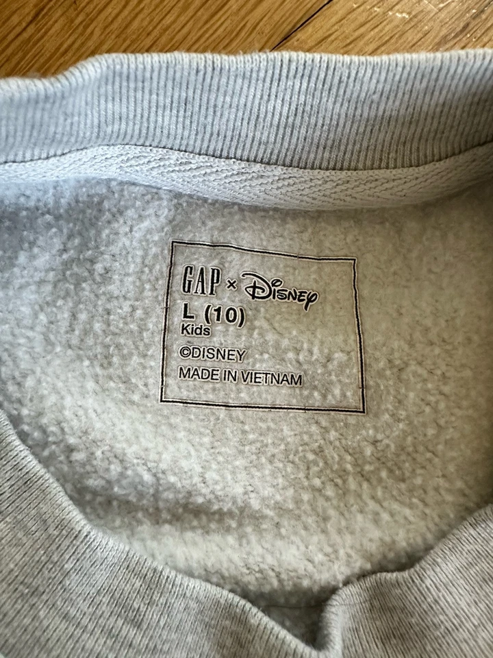 Sudadera Pullover Gris Gap Disney Minnie Mouse Niños 10 Foto 2 de 4