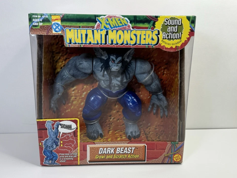 1996 Toybiz Mutant Monsters Arachniphobia Set Of 6 Case Fresh  - Image 2 of 4
