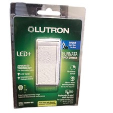 Lutron Sunnata Touch Dimmer Switch STCL-153MR...