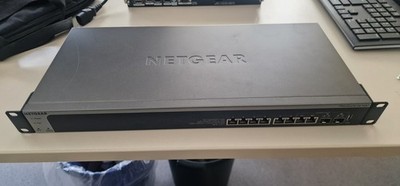 Netgear 8-Port 10-Gigabit Smart Managed Switch, Modell ProSafe XS708T Top