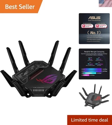 ROG Rapture GT-BE98 Pro - WiFi 7 Gaming Router with Superior Coverage & Security - Image 1 of 4