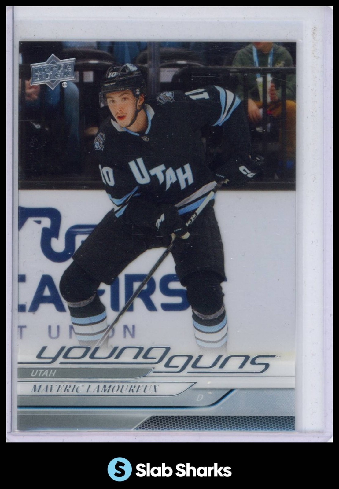 2024 UPPER DECK #487 MAVERIC LAMOUREUX CLEAR CUT YOUNG GUNS RC ROOKIE
