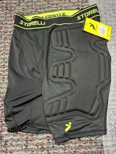 Storelli BodyShield GK Slider Shorts Adult S Black Padded Goalkeeper Protection