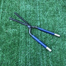 Vintage Antique Stove Hair Curling Iron Rotating Handles