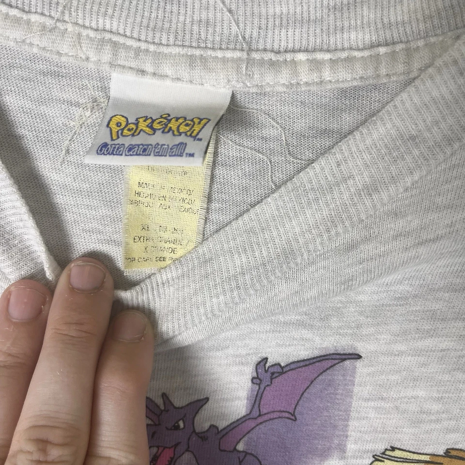Vintage Pokemon 1999 Nintendo T-Shirt Size Youth XL - Image 3 of 4
