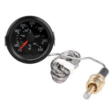 Dxnq Water Temperature Gauge 2 52mm 12v Pointer Mechanical Coolant Temp...
