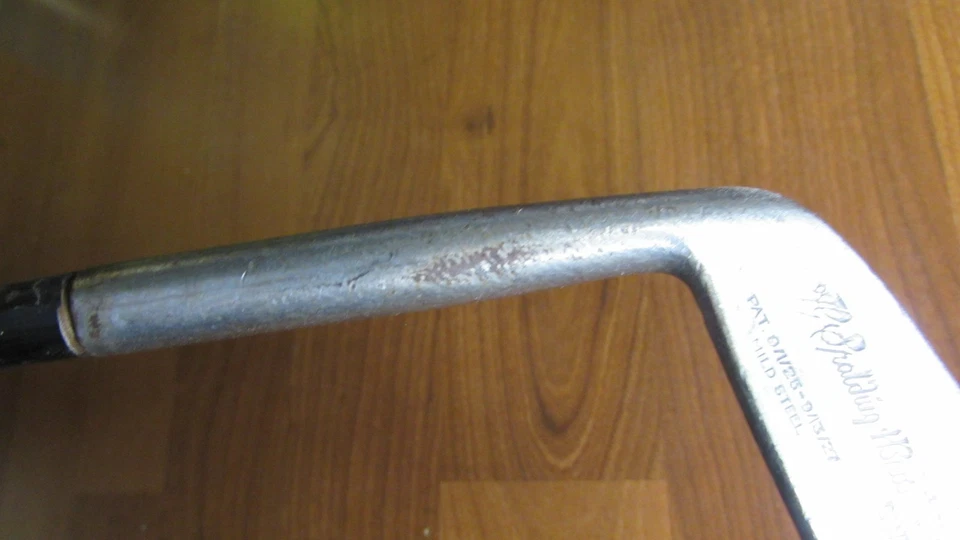 Винтажный утюг A.G. SPALDING BROS Sweet Spot KO2 KRO-FLITE для левой руки РЕДКИЙ - Изображение 4 из 4