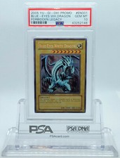YUGIOH FL1-EN001 BLUE-EYES WHITE DRAGON SECRET RARE PSA 10 GEM MINT 43252146
