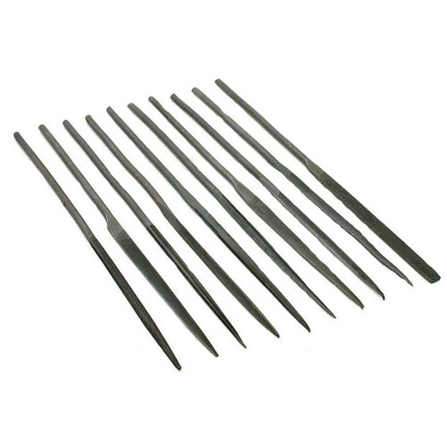 HAWK ( F340 ) 10 Piece Needle Files jewelry polymer clay beads wire Hand Tools. - Picture 2 of 5