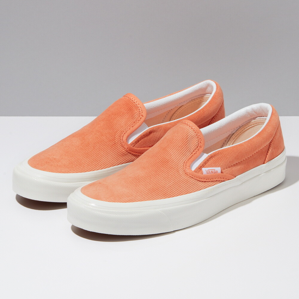 New Vans Classic Slip-On 98 DX Anaheim Factory Orange/Cloud Dancer Sneakers 2021