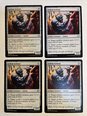 4x Mtg Commander Legends Golem Artisan NM/M Magic The Gathering