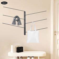 2 Set Saddle Blanket Racks 6-rod 180 Degree Swivel Saddle Blanket Rack