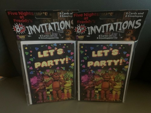 New Five Nights at Freddy's Birthday Party Supplies Tableware & Balloons Decor - Picture 8 of 11