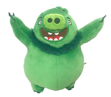 Angry Birds Plush Bearded Leonard Green Pig 8" Stuffed Animal Toy Beard