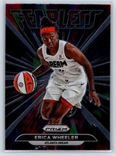 Erica Wheeler 2022 Panini Prizm WNBA Fearless Atlanta Dream #8