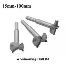 15mm-100mm Forstner Drill Bit Carbide Tip Hinge Hole Boring Cutter Woodworking
