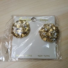 Sophia Design Milano Paris New York Earings NOS New Old Stock Art Nouveau