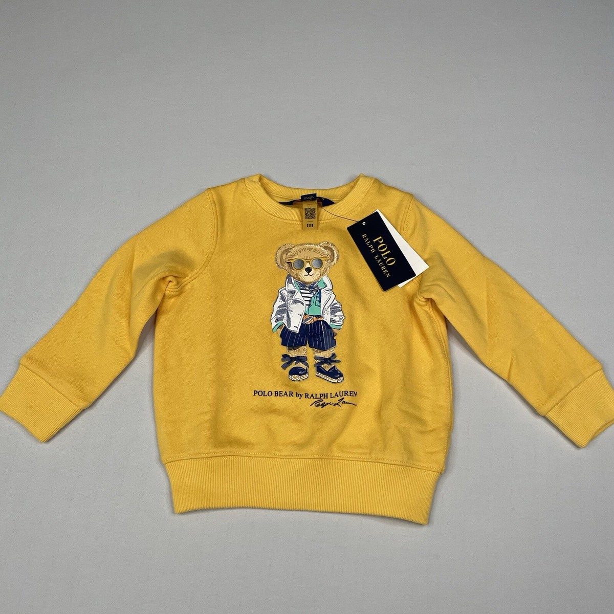 Polo Bear by Ralph Lauren トレーナー　XS 楽天市場】ポロベア クルーネック スウェットシャツ POLO