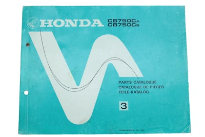 Honda CB 750 C Catalogue De Pièces Manuel De Réparation Manuel D'Atelier - Photo 1/4