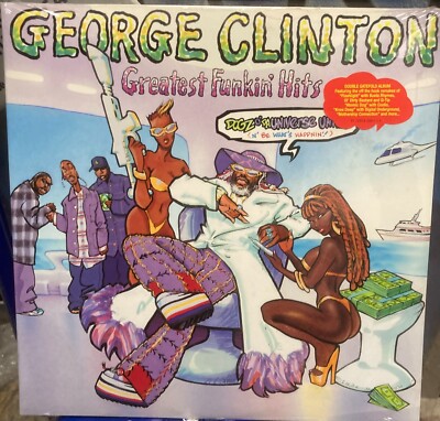 George Clinton - Greatest Funkin' Hits - 2 VINYL LP - Gatefold Picture Sleeve - SEALED