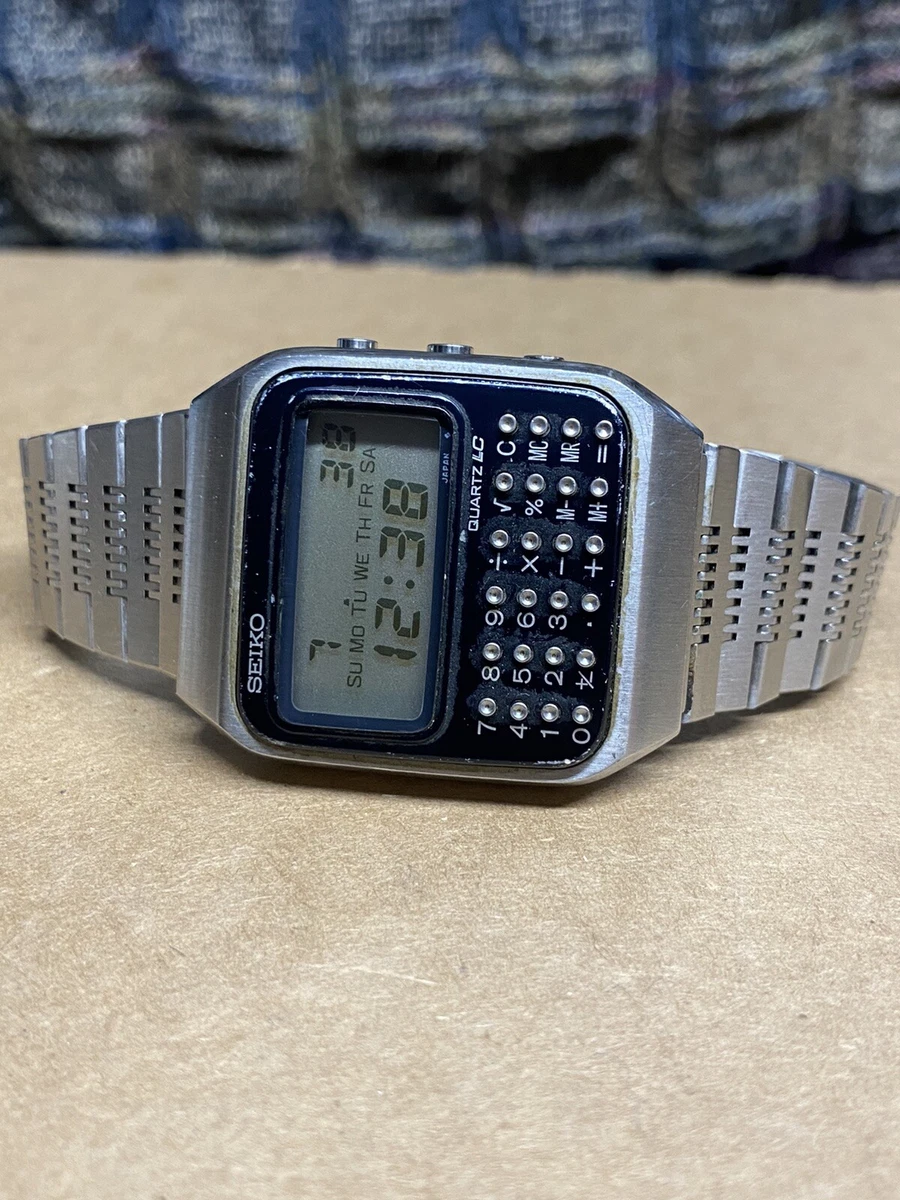 Calculator watch hotsell ebay