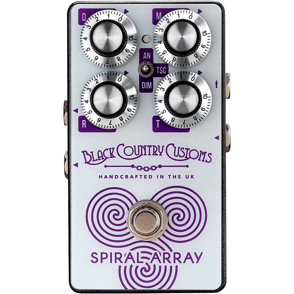 Laney Black Country Customs, педаль Spiral Array Chorus, черная