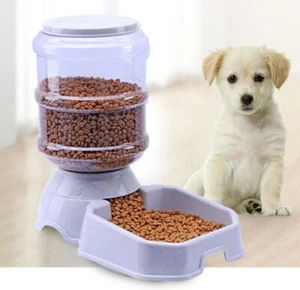 Heglow Automatic (Gray)  pet feeder for dog cat food dispenser