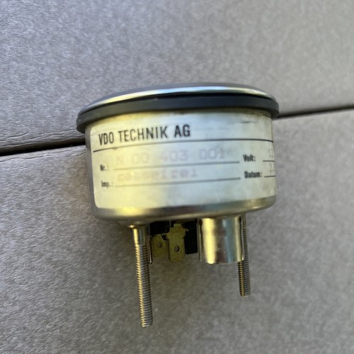VDO Temperature Gauge massefrei N 00 403 001 12 Volt Datum 2.90 Swiss Made - Picture 5 of 9