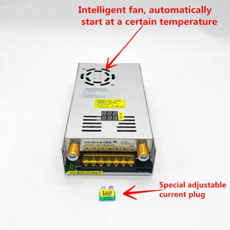 AC110/220 to DC 0-24V/48V Current Voltage Adjustable Switching Mode Power Supply - Image 3 of 4
