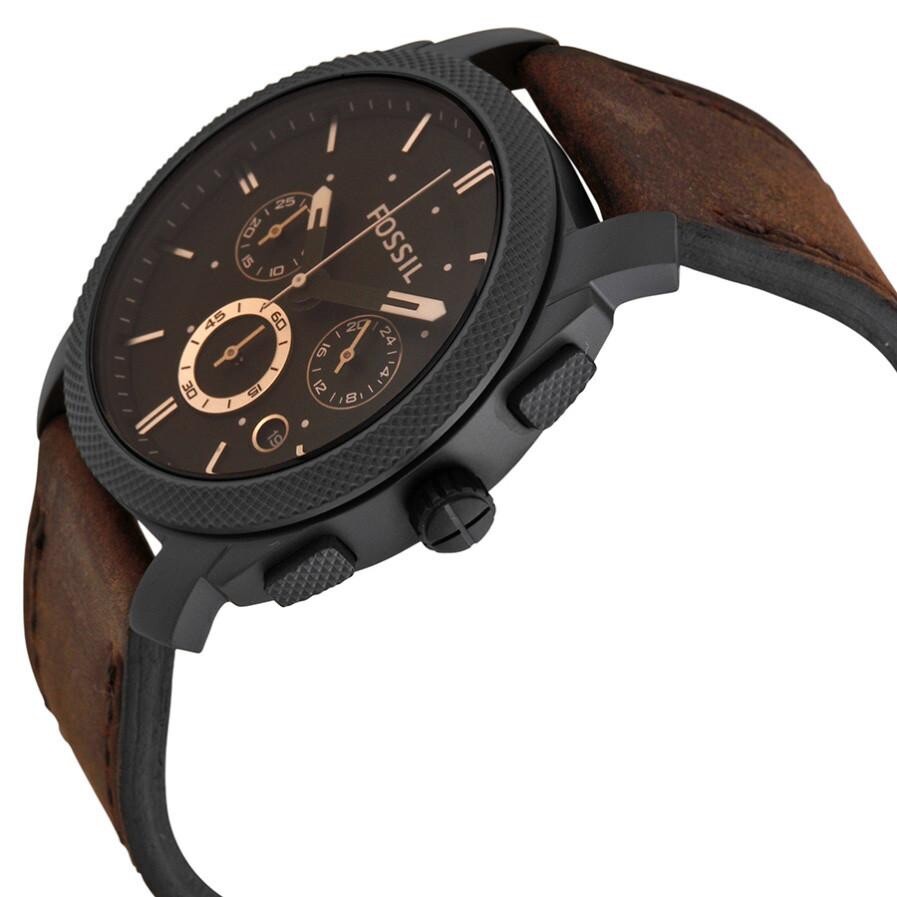 Fossil FS4656 Machine Chronograph Brown Dial 42mm Men's Watch