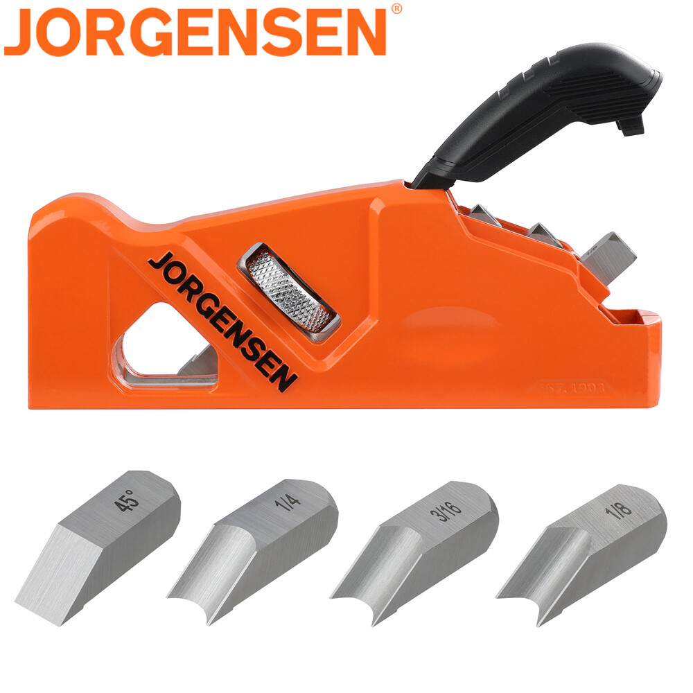 JORGENSEN Chamfer Plane Edge Corner Plane 4 Cutter Head Storage
