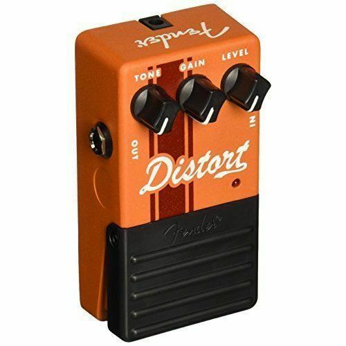Fender Distort Overdrive Distortion Electric Guitar Effects Pedal for