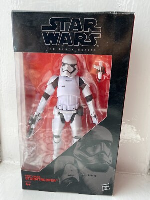 VERPACKTE 6'' STAR WARS THE BLACK SERIES #04 FIRST ORDER STORMTROOPER FIGUR HASBRO