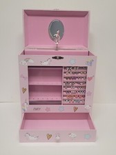Efubaby Kids Musical Jewlery Box With 28 Pairs of Stud Earrings.