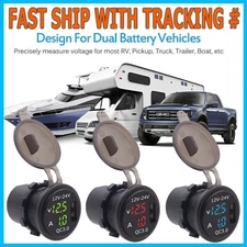 Waterproof CAR Battery Meter DC 12V Voltmeter LED Digital Display Voltage Gauge