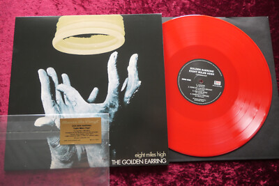 GOLDEN EARRING..LP..Eight  Miles High ( edition Color ROT +LP nr.690 von 2000 )!