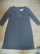 NWT _Banana Republic Poly/Spandex Dress w/Sequin + Embroidery Trim- Medium