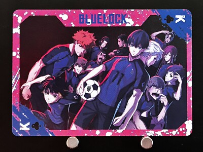 Isagi Bachira Kunigami TEAM Z Blue Lock Playing Card Japanese JAPAN CK Japanese