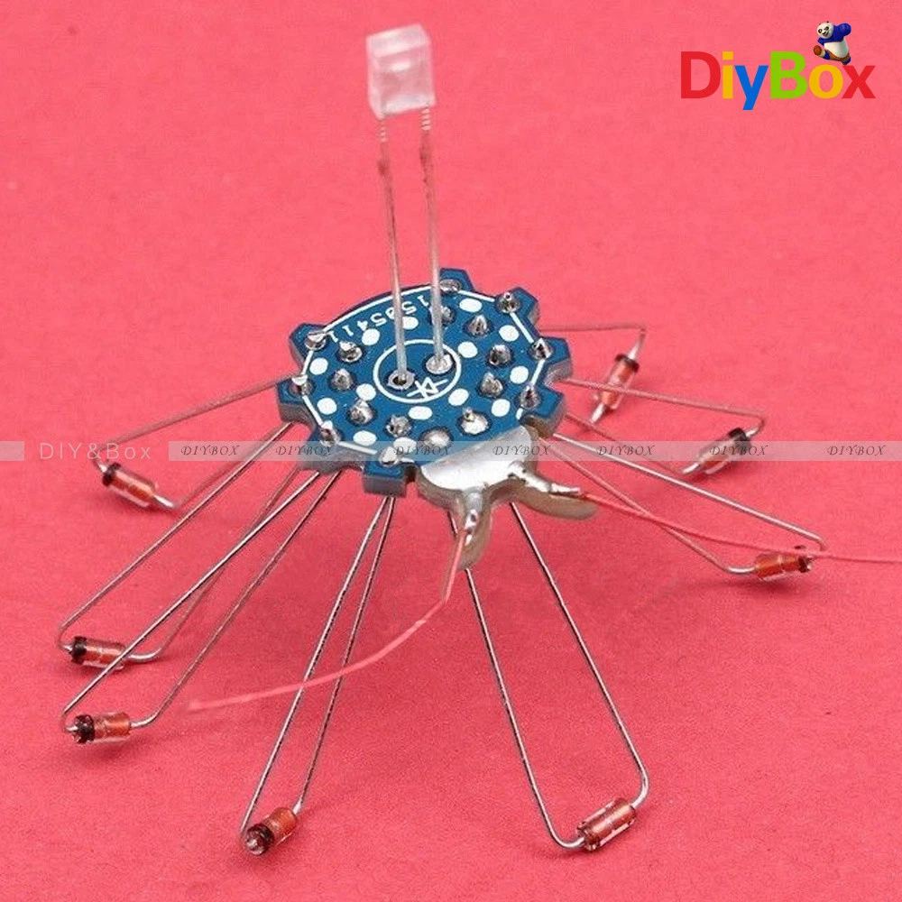 Signal Flash LED Light Radiate Power Supply DIY Kit Mobile Phone GSM ICSK032A