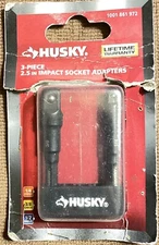 Husky 3-Piece 2.5 Inch Impact Socket Adapters 