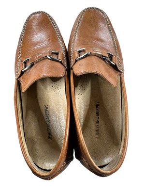 Johnston Murphy Mens Size 10M Soft Brown Leather Driving Slip On Loafers Brazil Mens Sz 10M Johnston & Murphy Brown Loafers Driving Shoes | eBay main image 4