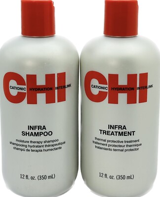 CHI Infra Shampoo and Infra Treatment Duo 12 oz