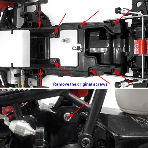FLYXN F/R CVD Joint Shaft Cup CVD for 1/10 RC TAMIYA HotShot (58391) 4WD Offroad - Picture 11 of 33