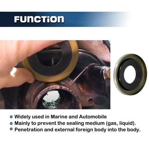 26-88416 Gimbal Bearing Oil Seal for Mercruiser Gimbal Bearing Housing Alpha One - Foto 6 di 12