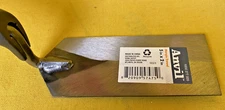 Anvil Margin Trowel 5X2 Inch Ergonomic Soft Grip Plastic Steel Blade Hand Tool