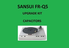 Turntable SANSUI FR-Q5 Repair KIT - all capacitors